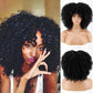 Curly Afro Wig Black