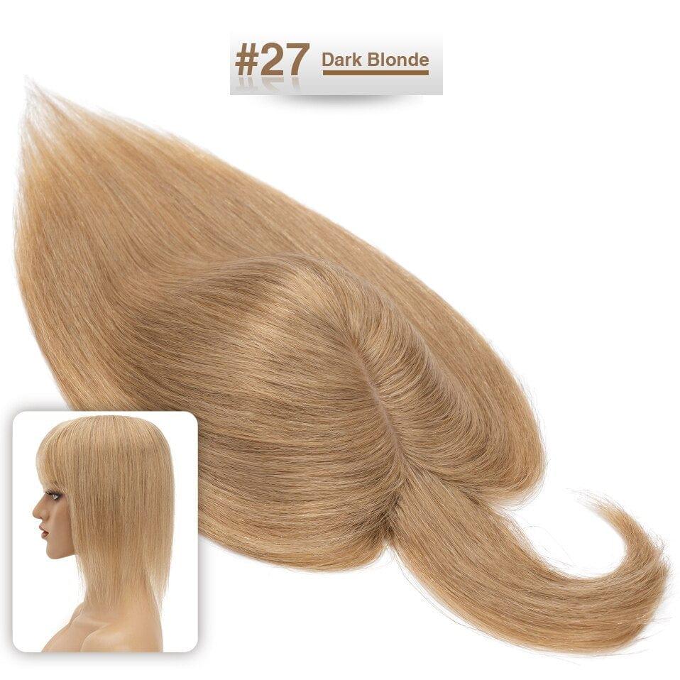 Dark Blonde Hair Topper
﻿