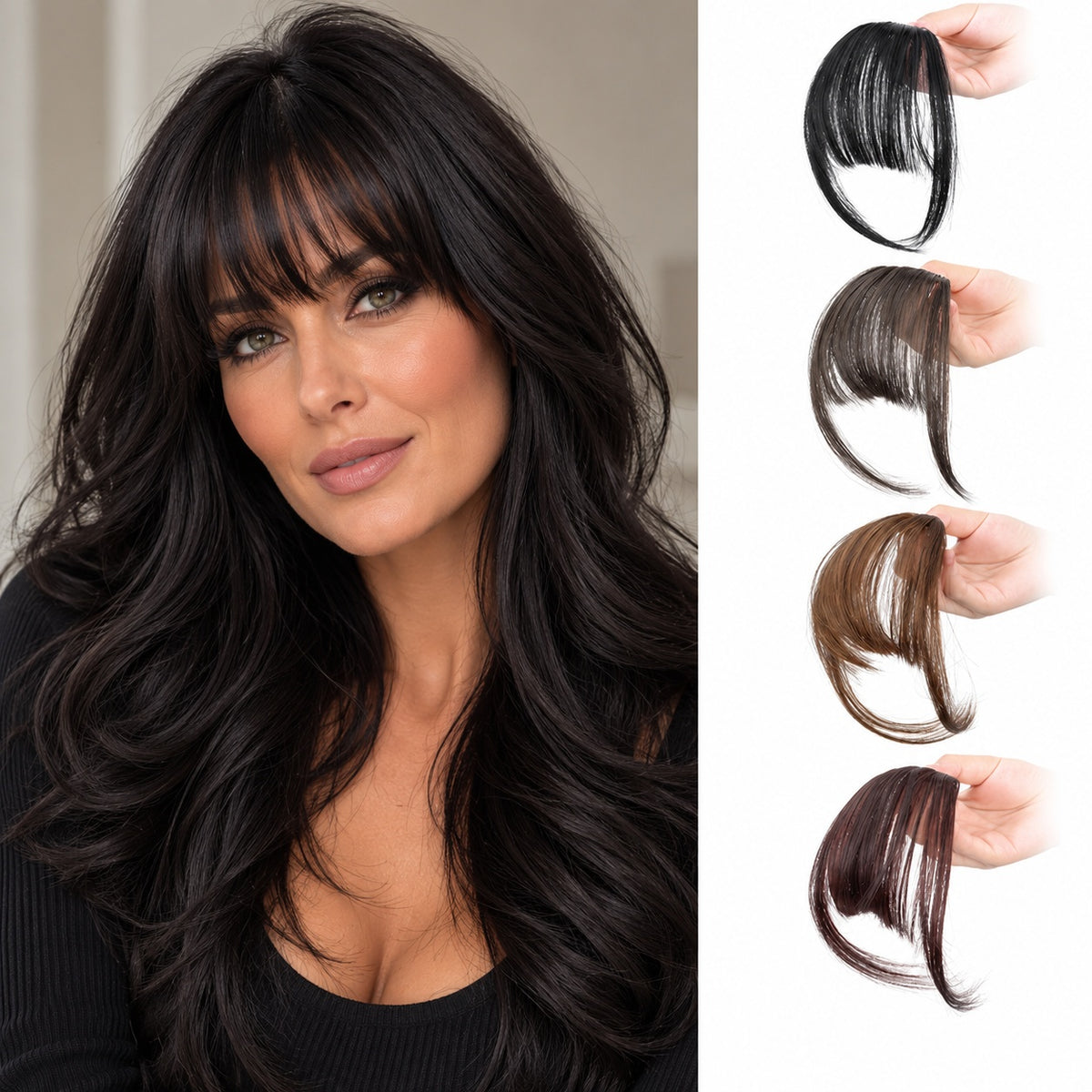 Fake Bangs Clip