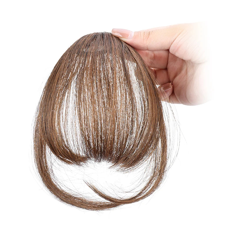 Fake Bangs Clip - Light Brown