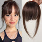 Fake Fringe Dark Brown