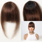 Fake Fringe Medium Light Brown