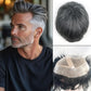Fake Hair Pieces For Men Light Grey