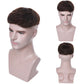 Fake Hair Pieces for Men Base Medium Brown