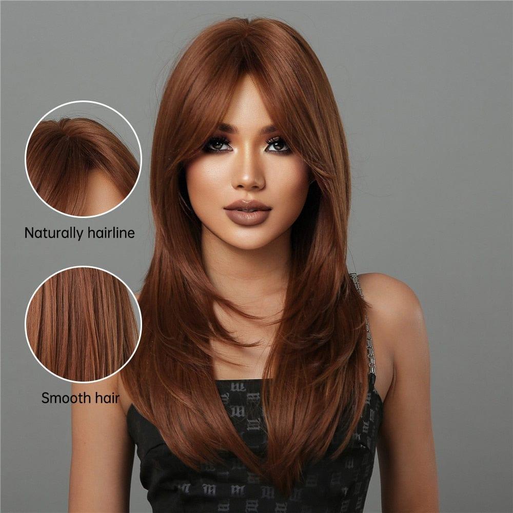 Ginger Bang Wig