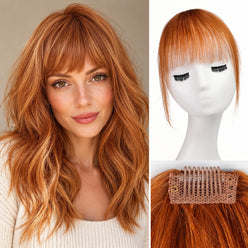 Ginger Fringe Extensions