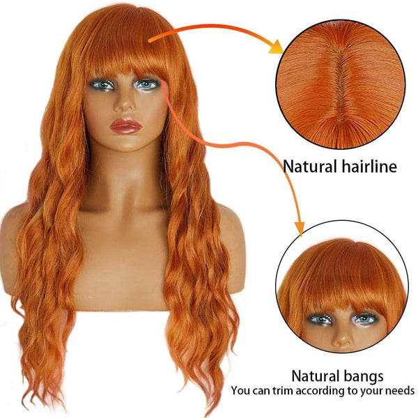Ginger Wavy Wig