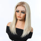 Glueless Lace Front Wig Ombre Blonde