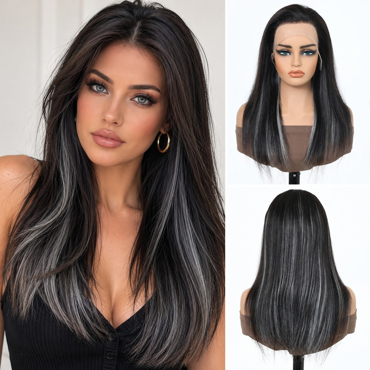 Glueless_Lace_Front_Wigs_Black_and_Grey