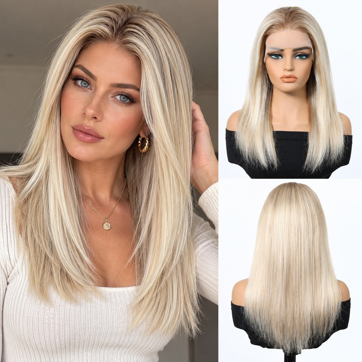 Glueless_Lace_Front_Wigs_Ombre_Blonde