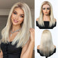 Glueless Lace Front Wigs Ombre Blonde