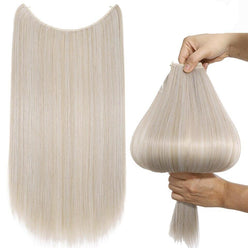 Grey Halo Hair Extensions