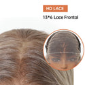 HD Lace Front Blonde Wig Ash Colour