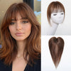 Hair Pieces For Short Hair Chocolate Brown