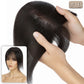 Hair Pieces for Top of Head Natural Black