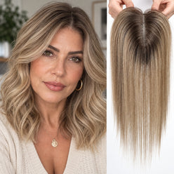 Hair_Topper_Silk_Base_Ombre_Light_Brown