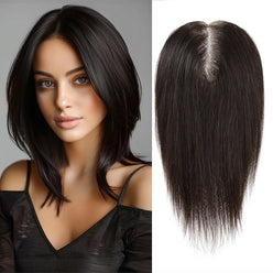 Hair Toppers Clip In - Natural Black