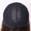 Human Hair Brown WIg Cap