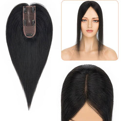 Human Hair Toppers Black
