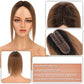 Human Hair Toppers Ombre Brown