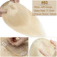Human Hair WIglets Platinum Blonde #60