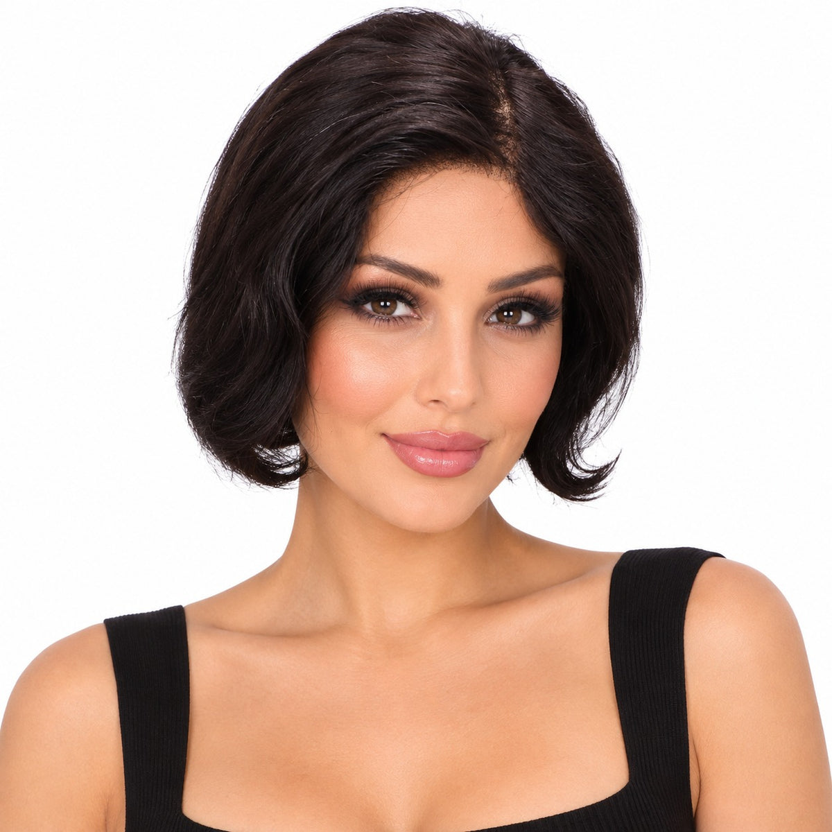 Human Hair Wig Brown