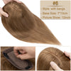 Human Hair Wiglets #6 Light Brown