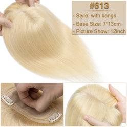 Human Hair Wiglets Bleach Blonde #613