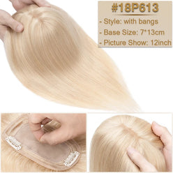 Human Hair Wiglets Mixed Bleach Blonde 
