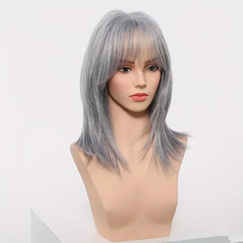 Icy Grey Wig