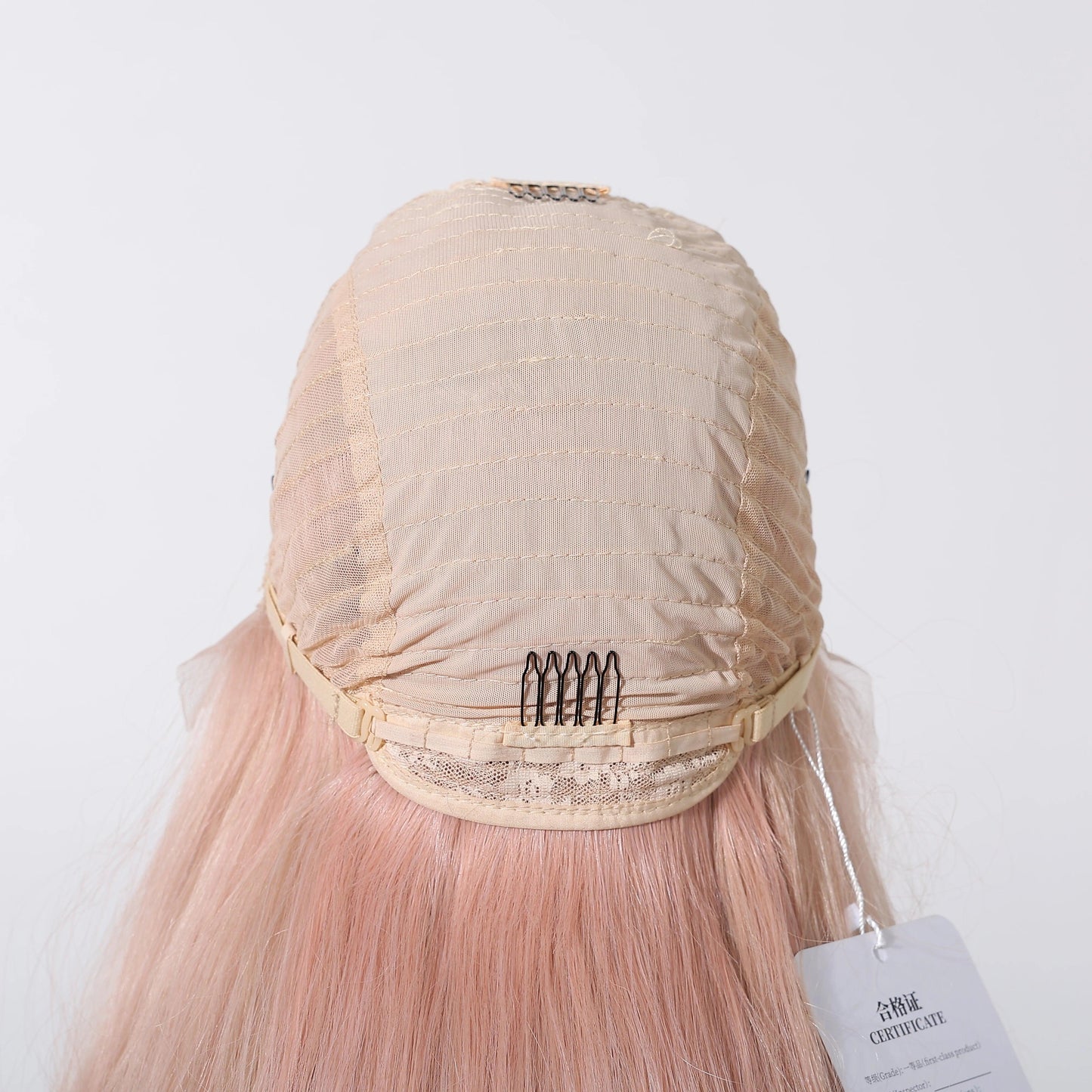 Inside Cap Pink Lace Wig
