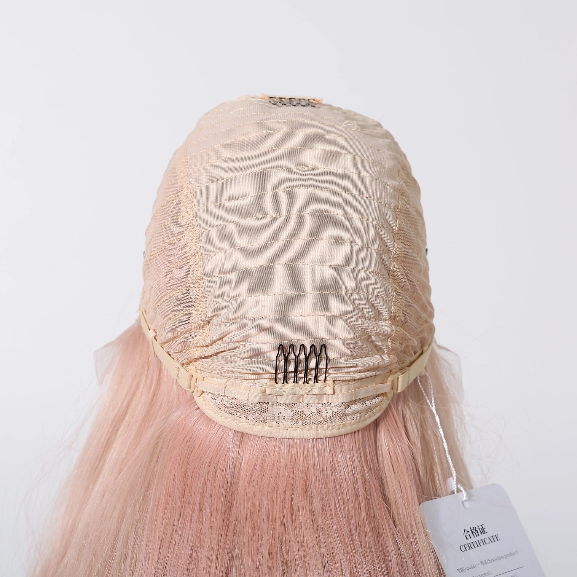 Inside Cap Pink Lace Wig