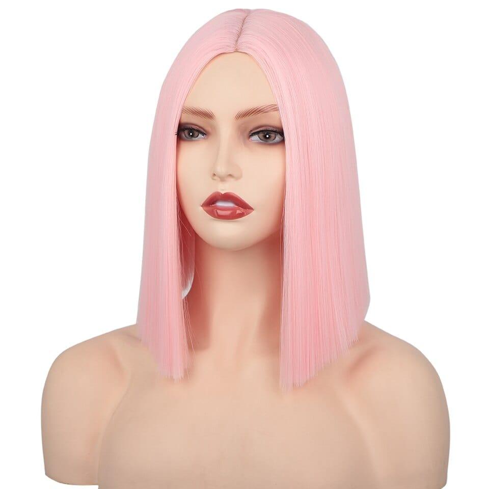 Light Pink Bob Wig