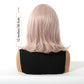 Light Pink Wig Rear View