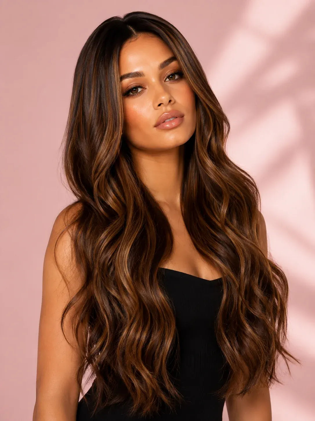Long Brown Wigs Stylonic