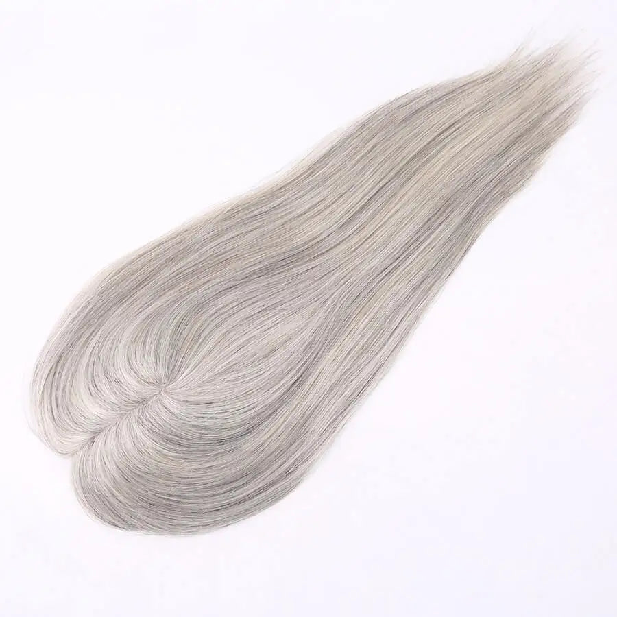 Long Grey Hair Topper