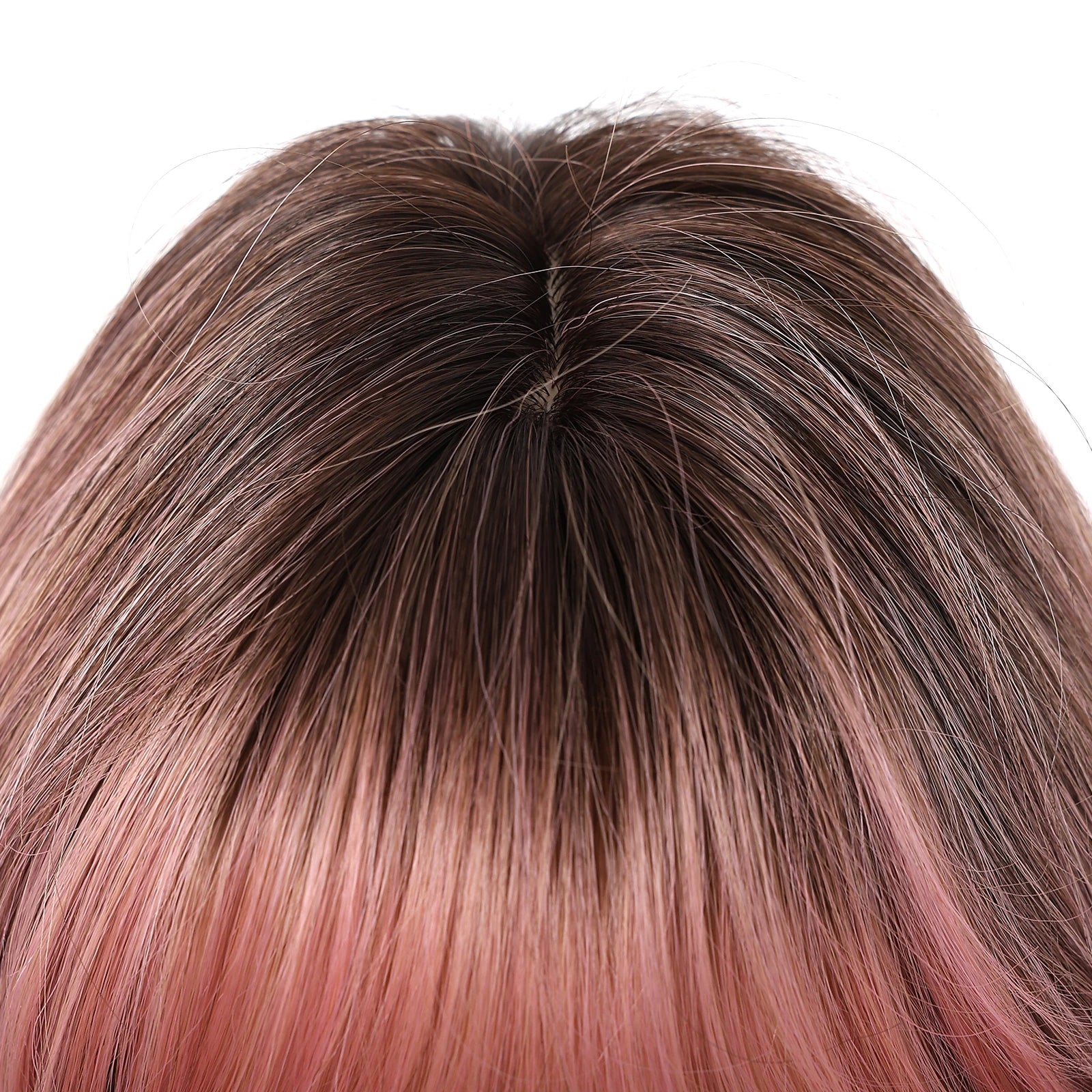 Long Pink Wavy Wigs