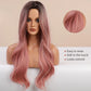 Long Pink Wig - Wigs for Women