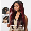 Long Red Lace Wig