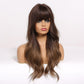 Long Wavy Brown Wig