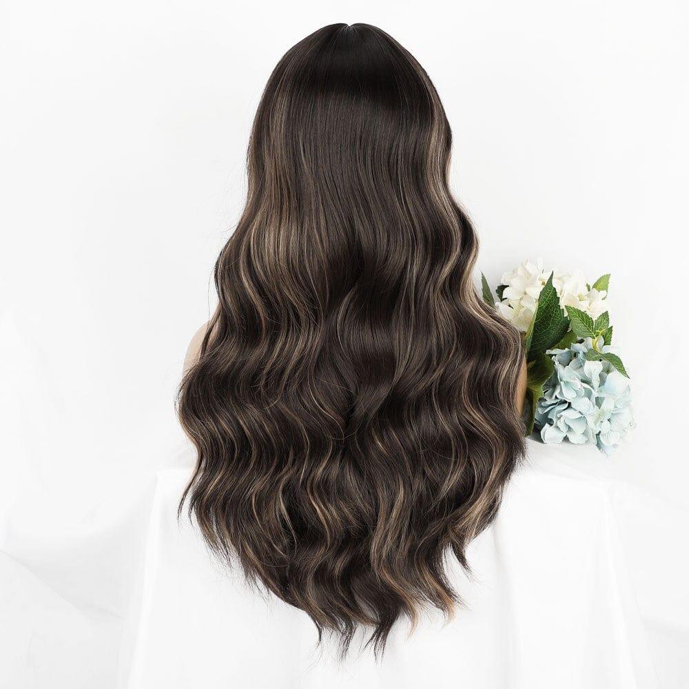 Long Wavy Brown Wig
