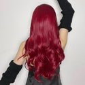 Loose Waves Red Wig