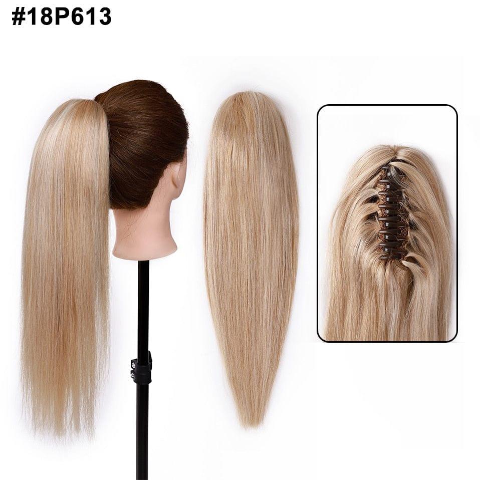 Mixed Blonde Ponytail hair extension made with 100% real human hair