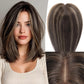 Mixed Dark Brown Clip In Hair Pieces for Women
