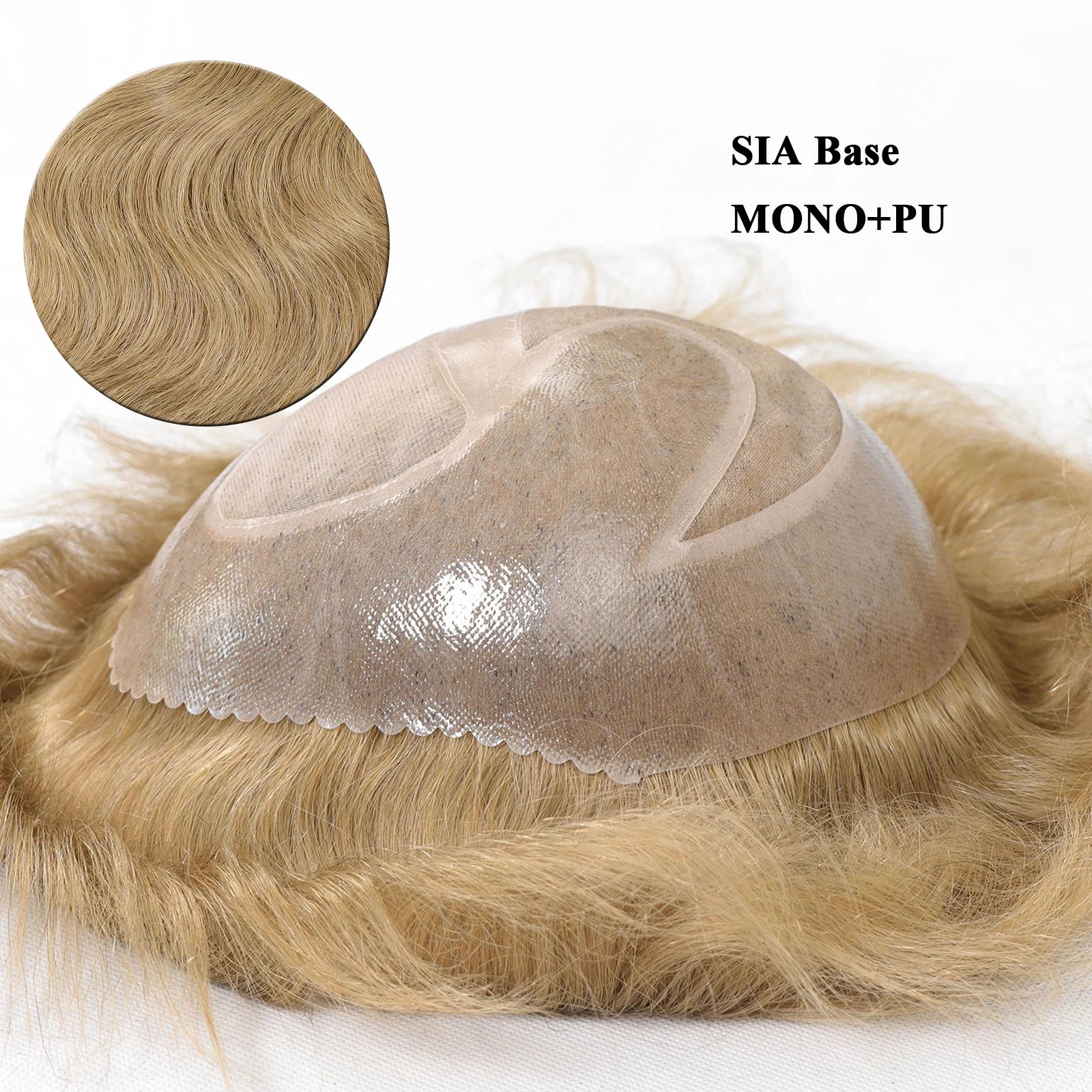 Mono Base Blonde Toupee
