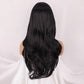 Natural Black Fringe Wig