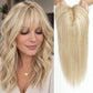 Natural Blonde Remy Hair Toppers UK