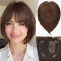 Natural Brown Human Hair Pieces