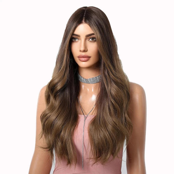 Natural Brown Wig Stylonic