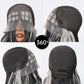 Natural Hairline Black Wig
